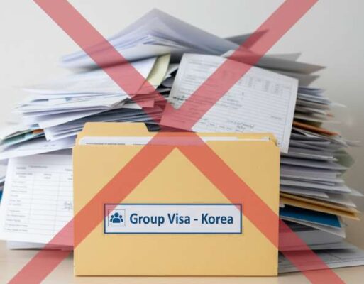 Dịch Vụ Visa Đoàn Hàn Quốc Tại TP.HCM – Hồ Sơ Gọn, Xử Lý Nhanh, Tỷ Lệ Đậu Cao 4 Hồ sơ xin visa đoàn Hàn Quốc tinh gọn, đơn giản so với hồ sơ cá nhân phức tạp.