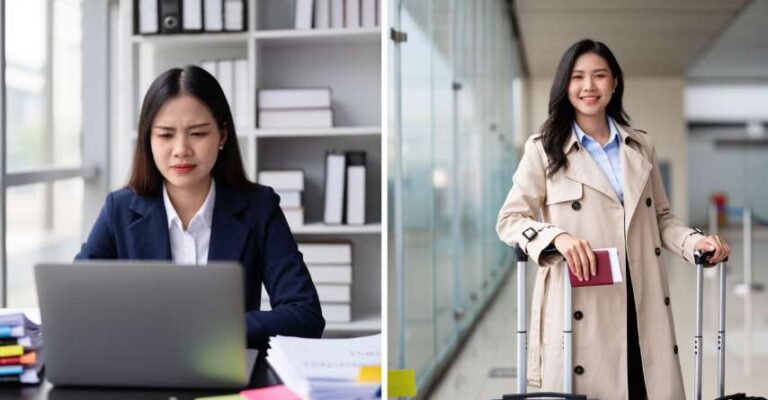 Dịch Vụ Gia Hạn Visa Mỹ Tại Hà Nội 2026 - Uy Tín, Minh Bạch Chi Phí 8 Hình ảnh so sánh trước và sau khi sử dụng dịch vụ gia hạn visa: từ căng thẳng sang an tâm.