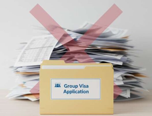 Hồ sơ visa đoàn Trung Quốc tinh gọn, không cần chứng minh tài chính phức tạp.