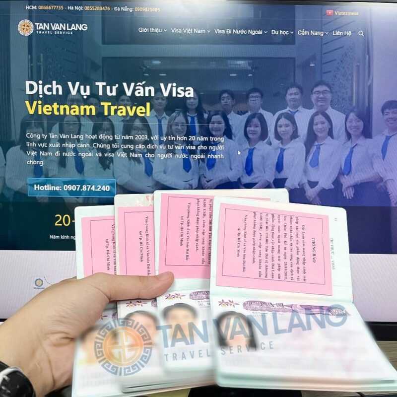 Top 10 công ty chuyên Visa Đài Loan uy tín Tại TPHCM 26 Hồ sơ và kết quả đậu visa Đài Loan thực tế tại công ty du lịch Tân Văn Lang