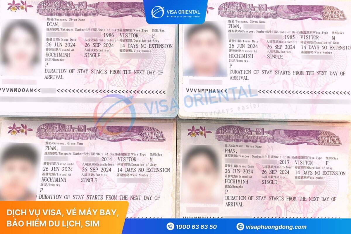 Top 10 công ty chuyên Visa Đài Loan uy tín Tại TPHCM 40 Visa Phương Đông - Dịch vụ visa Đài Loan và du lịch trọn gói tại TPHCM