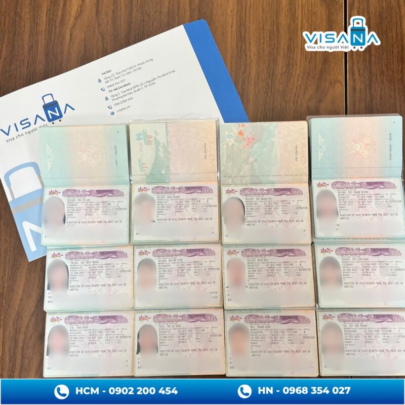 Top 10 công ty chuyên Visa Đài Loan uy tín Tại TPHCM 30 Tổng hợp kết quả visa Đài Loan thành công của khách hàng tại Visana