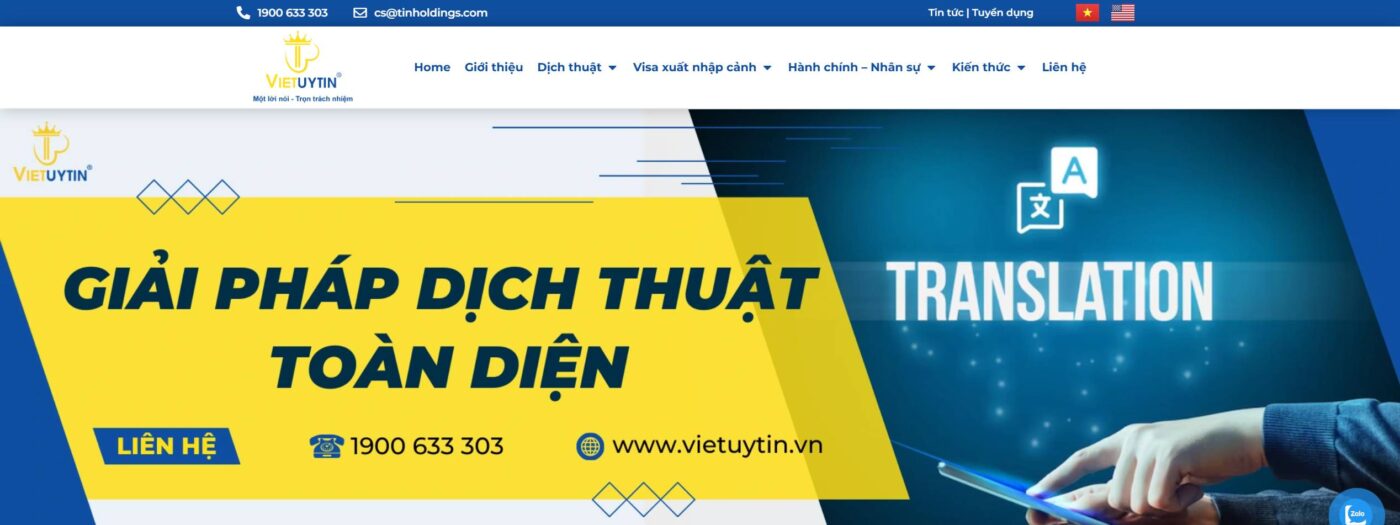 Top 10 công ty chuyên Visa Đài Loan uy tín Tại TPHCM 35 Trang chủ công ty Việt Uy Tín với thế mạnh dịch thuật hồ sơ visa - Một trong các đơn vị làm visa Đài Loan uy tín tại TPHCM.