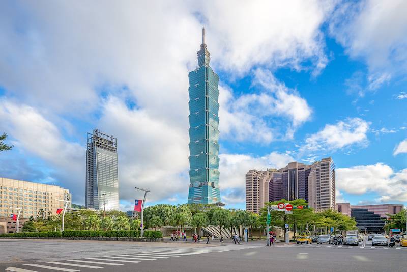 Toà tháp Taipei 101 - Biểu tượng Đài Loan